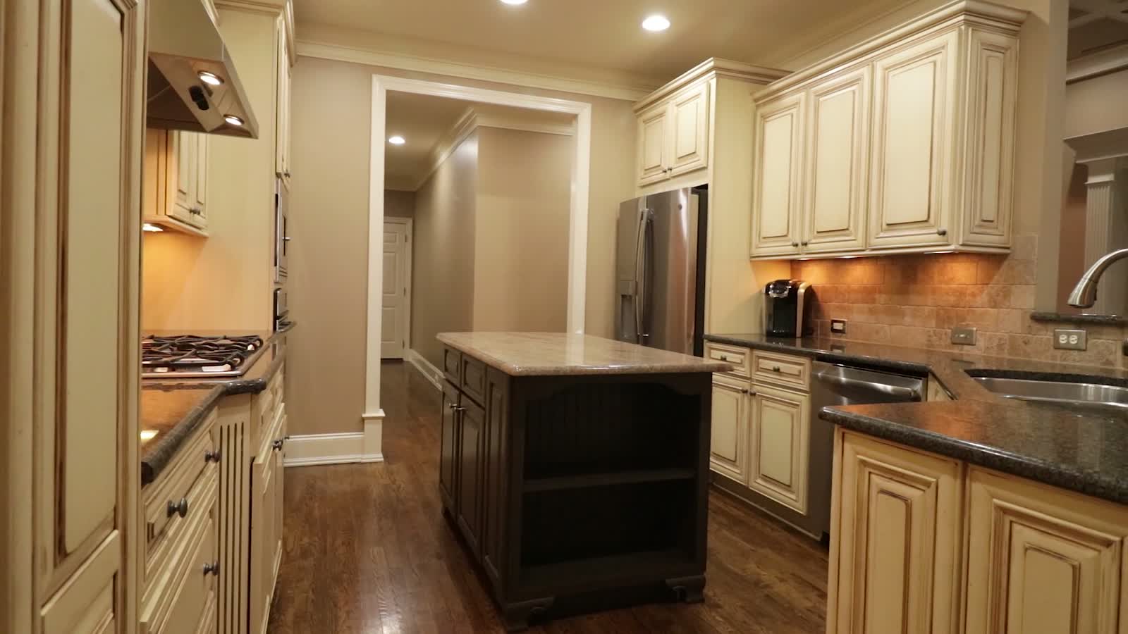 A renovated kitchen on the North Shore