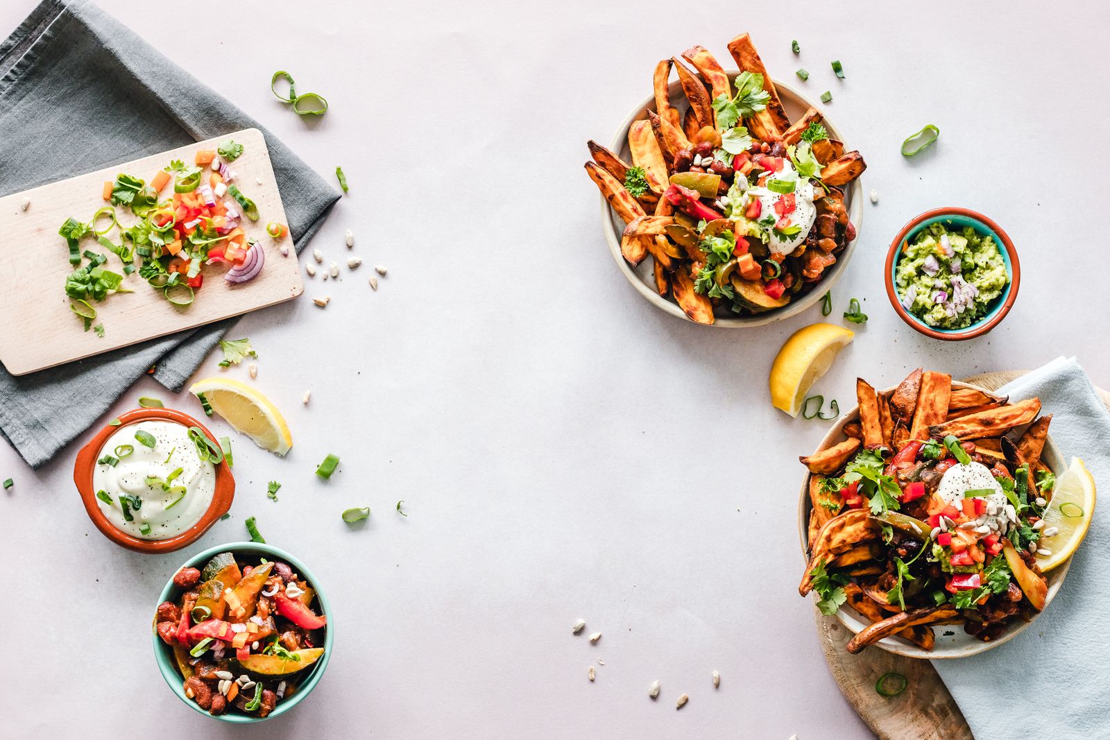 A bright seasonal grain bowl