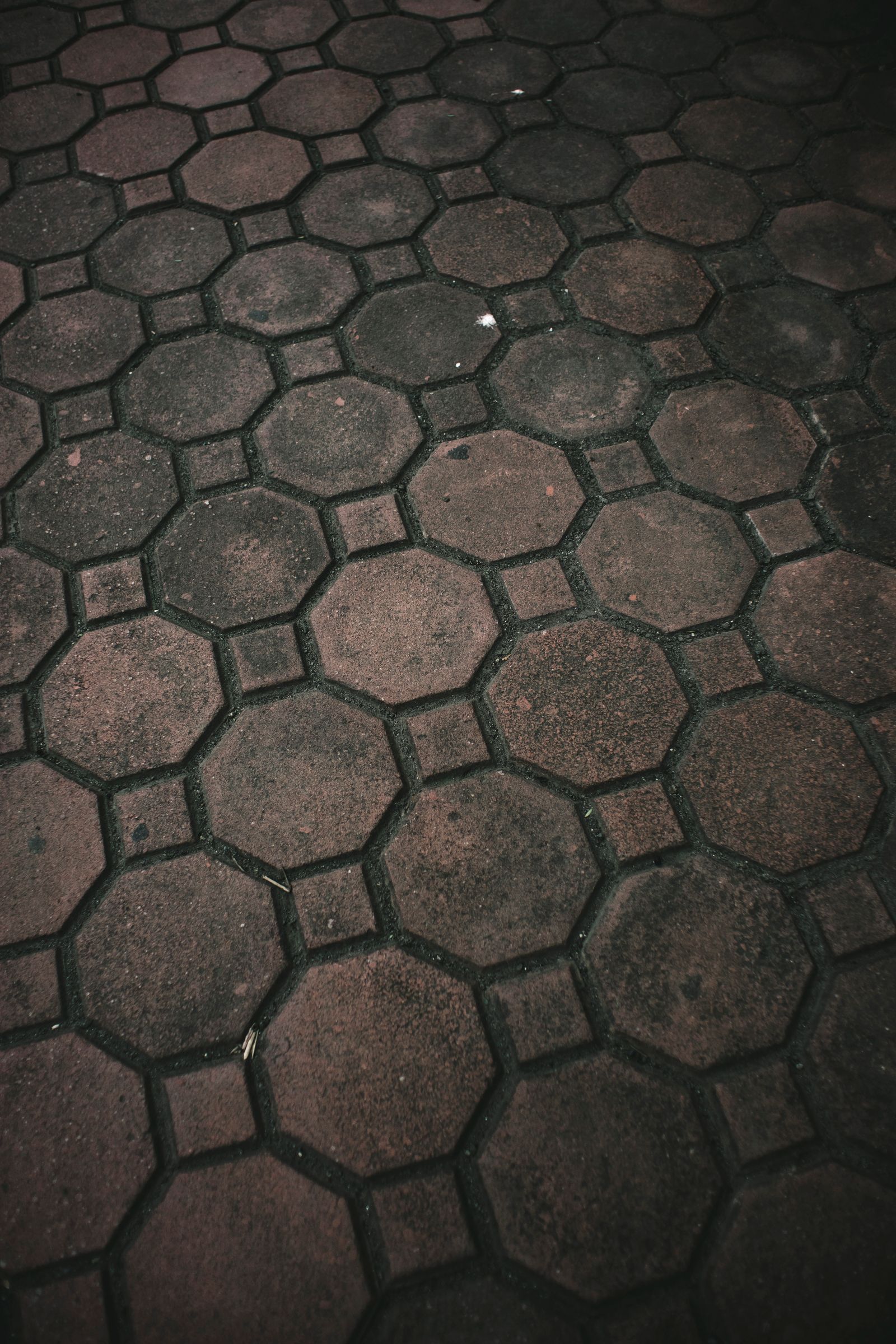 Hexagonal pavers