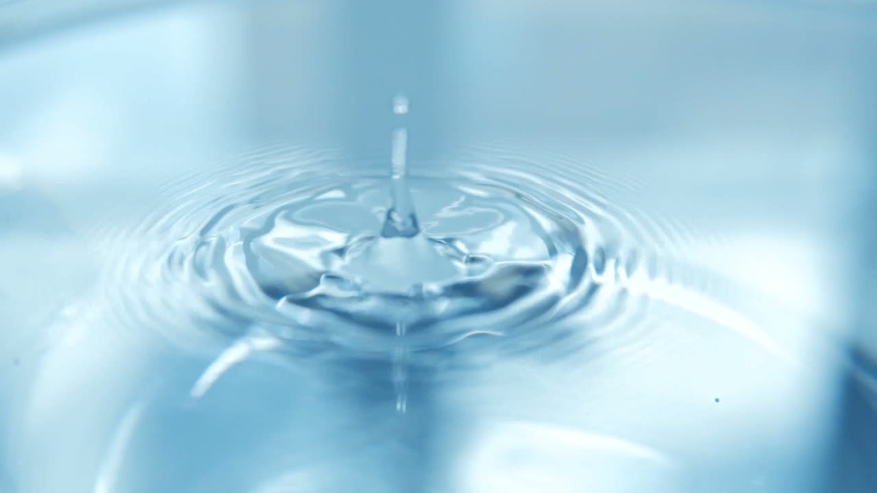 Calm water, still and clear