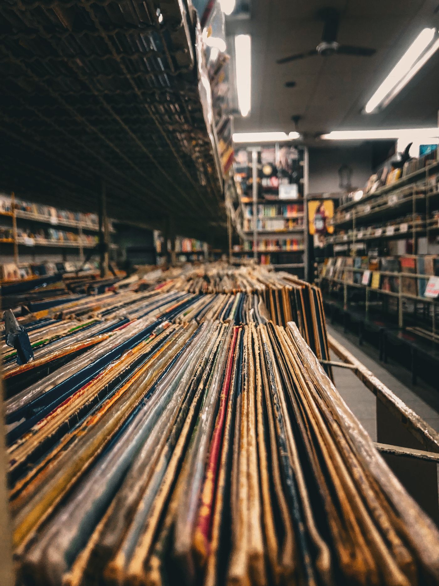 Aisle of records