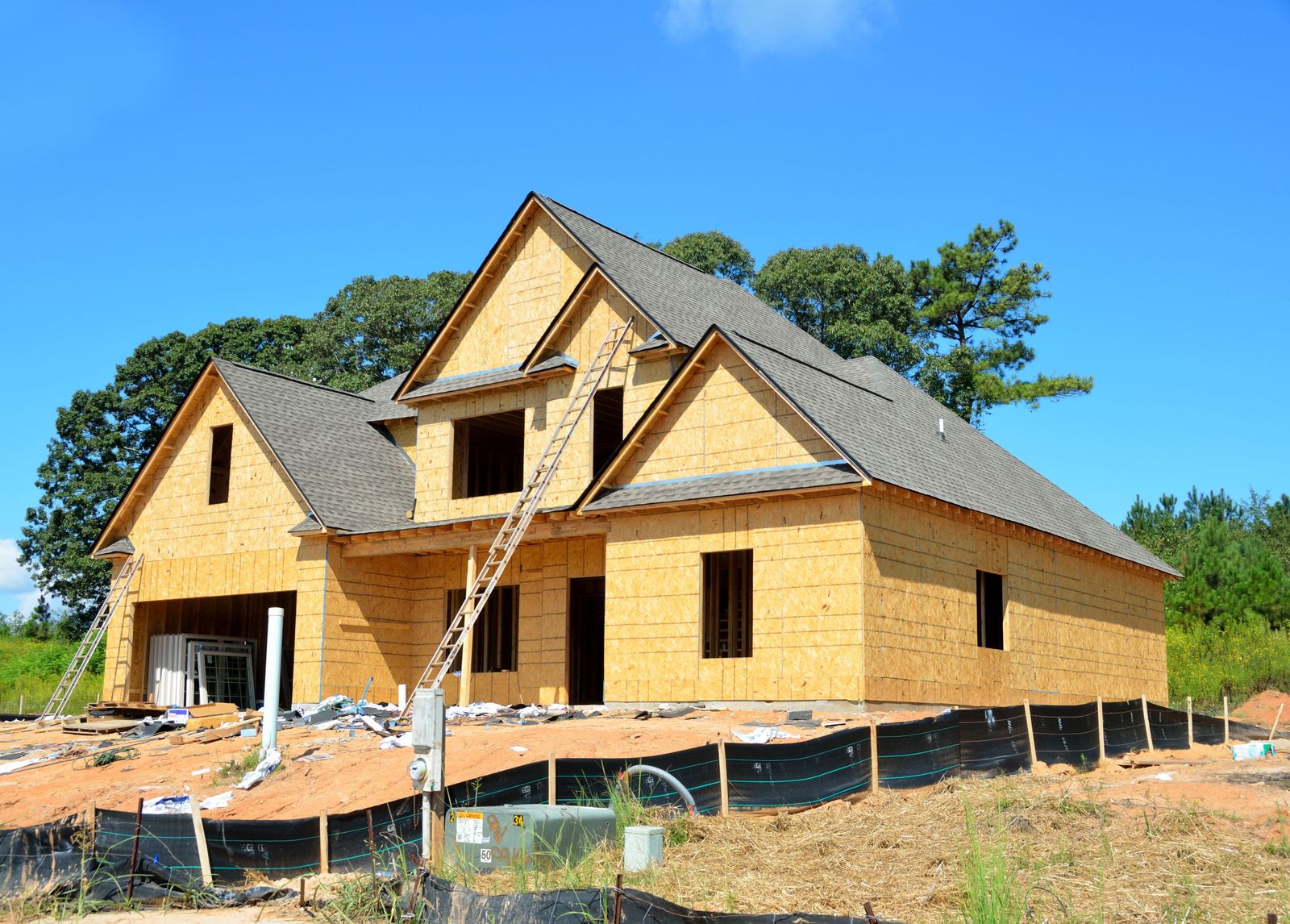 Home exterior under a sound roof
